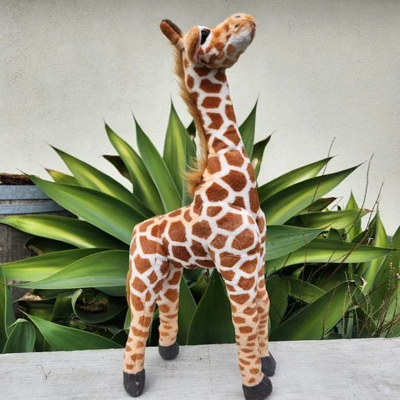 NEW 22" Giraffe Stuffed Animal Baby Shower Nursery Bedroom Room Decor Plush Linz - Picture 4 of 13